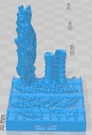 Hive Infestation Floors - Alien Lair - Pathfinder - Dungeons & Dragons -RPG- Tabletop-Terrain - 28 mm / 1" - Aether Studios