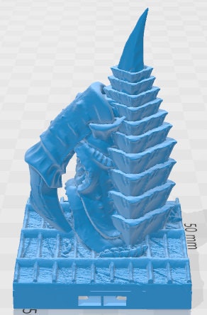 Hive Infestation Pillars And Columns - Alien Lair - Pathfinder - Dungeons & Dragons -RPG- Tabletop-Terrain - 28 mm / 1" - Aether Studios