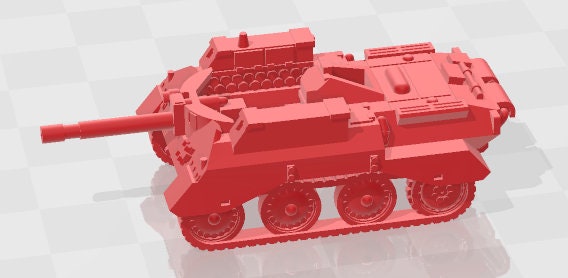 Alecto - Tetrarch - 1:100 scale - UK - Tanks - Armored Vehicle - World Of Tanks - War Game - Wargaming - Axis and Allies - Tabletop Games