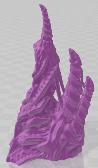 Hive Nodes Set 2 - Alien Lair - Pathfinder - Dungeons & Dragons -RPG- Tabletop-Terrain - 28 mm / 1" - Aether Studios