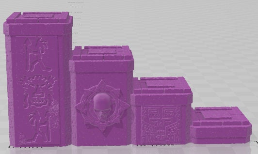 Basic Tiles - Aztlan - Pathfinder - Dungeons & Dragons -RPG- Tabletop-Terrain - 28 mm / 1" - Aether Studios