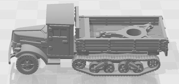 Ford V3000 Maultier - 1:100 scale - Germany - Tanks - Armored Vehicle - World Of Tanks - War Game - Wargaming -Tabletop Games