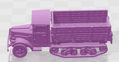 Ford V3000 Maultier - 1:100 scale - Germany - Tanks - Armored Vehicle - World Of Tanks - War Game - Wargaming -Tabletop Games