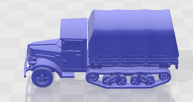 Ford V3000 Maultier - 1:100 scale - Germany - Tanks - Armored Vehicle - World Of Tanks - War Game - Wargaming -Tabletop Games