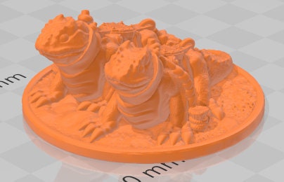 Swamp Denizens - Aztlan - Pathfinder - Dungeons & Dragons -RPG- Tabletop-Terrain - 28 mm / 1" - Aether Studios