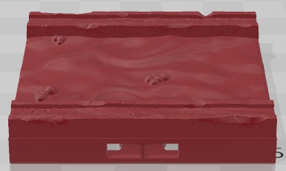 Sewer Sludge Channels Set 1 - Aztlan - Pathfinder - Dungeons & Dragons -RPG- Tabletop-Terrain - 28 mm / 1" - Aether Studios
