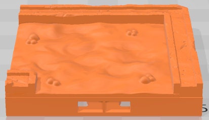 Sewer Sludge Channels Set 1 - Aztlan - Pathfinder - Dungeons & Dragons -RPG- Tabletop-Terrain - 28 mm / 1" - Aether Studios