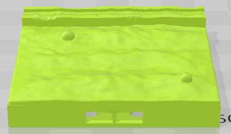 Sewer Sludge Channels Set 2 - Aztlan - Pathfinder - Dungeons & Dragons -RPG- Tabletop-Terrain - 28 mm / 1" - Aether Studios