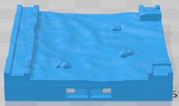 Sewer Sludge Channels Set 2 - Aztlan - Pathfinder - Dungeons & Dragons -RPG- Tabletop-Terrain - 28 mm / 1" - Aether Studios
