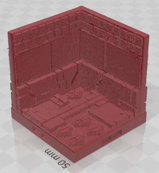 Curves, Corners, And Door Frames - Aztlan 3 Reforged B - Pathfinder - Dungeons & Dragons -RPG- Tabletop-Terrain - 28 mm / 1"- Aether Studios