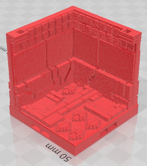Curves, Corners, And Door Frames - Aztlan 3 Reforged B - Pathfinder - Dungeons & Dragons -RPG- Tabletop-Terrain - 28 mm / 1"- Aether Studios