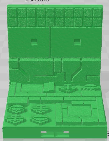 Peg Walls - Aztlan 3 Reforged B - Pathfinder - Dungeons & Dragons -RPG- Tabletop-Terrain - 28 mm / 1"- Aether Studios
