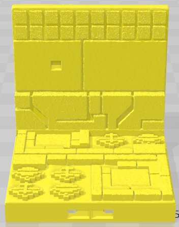 Peg Walls - Aztlan 3 Reforged B - Pathfinder - Dungeons & Dragons -RPG- Tabletop-Terrain - 28 mm / 1"- Aether Studios