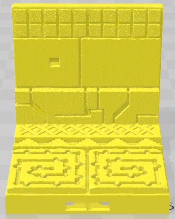 Peg Walls - Aztlan 3 Reforged C - Pathfinder - Dungeons & Dragons -RPG- Tabletop-Terrain - 28 mm / 1"- Aether Studios