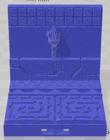Walls - Aztlan 3 Reforged C - Pathfinder - Dungeons & Dragons -RPG- Tabletop-Terrain - 28 mm / 1"- Aether Studios