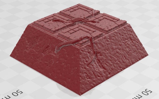 Fighting Areas Set 2 - Aztlan 5 Reforged - Pathfinder - Dungeons & Dragons -RPG- Tabletop-Terrain - 28 mm / 1"- Aether Studios