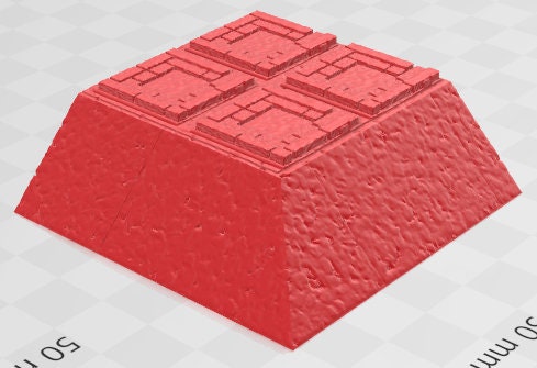 Fighting Areas Set 2 - Aztlan 5 Reforged - Pathfinder - Dungeons & Dragons -RPG- Tabletop-Terrain - 28 mm / 1"- Aether Studios