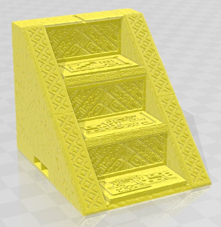 Stairs And Opening Set 1 - Aztlan 5 Reforged - Pathfinder - Dungeons & Dragons -RPG- Tabletop-Terrain - 28 mm / 1"- Aether Studios