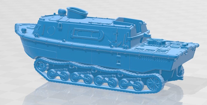 Landwasserschlepper - 1:100 scale - Germany - Tanks - Armored Vehicle - World Of Tanks - War Game - Wargaming -Tabletop Games