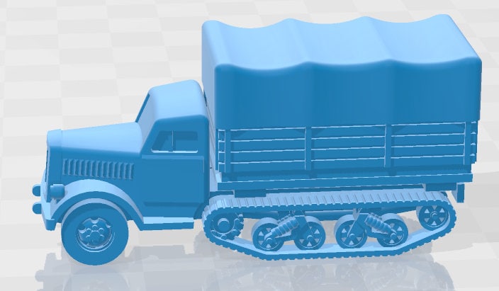 Opel Blitz Maultier - Germany - Tanks - Armored Vehicle - World Of Tanks - War Game - Wargaming -Tabletop Games