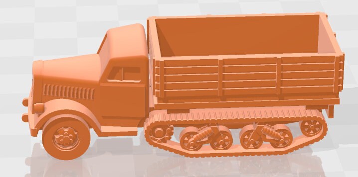 Opel Blitz Maultier - Germany - Tanks - Armored Vehicle - World Of Tanks - War Game - Wargaming -Tabletop Games