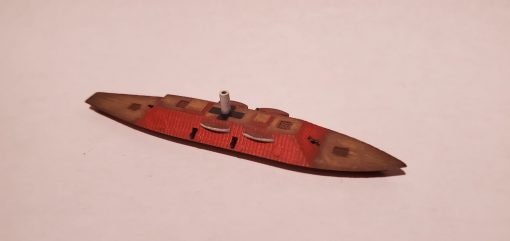 CSS Charleston - Confederate - Ships - Sailboats - Age of Sail - War Game - Wargaming - Tabletop Games - 1/600 Scale