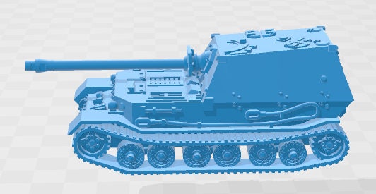 Elefant/Ferdinand - 1:100 scale - Germany - Tanks - Armored Vehicle - World Of Tanks - War Game - Wargaming -Tabletop Games