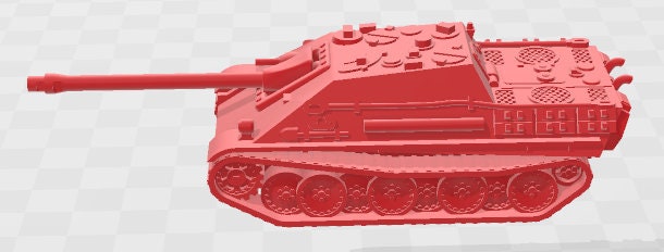 Jagdpanther - 1:100 Scale - Germany - Tanks - Armored Vehicle - World Of Tanks - War Game - Wargaming -Tabletop Games