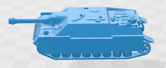 Jagdpz IV - L70 - 1:100 scale - Germany - Tanks - Armored Vehicle - World Of Tanks - War Game - Wargaming -Tabletop Games