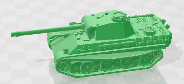 Panther 1:100 scale - Germany - Tanks - Armored Vehicle - World Of Tanks - War Game - Wargaming - Axis and Allies - Tabletop Games