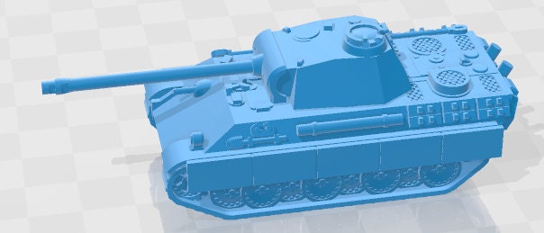 Panther 1:100 scale - Germany - Tanks - Armored Vehicle - World Of Tanks - War Game - Wargaming - Axis and Allies - Tabletop Games