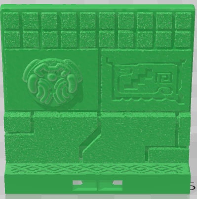 Fangcorp Walls - Aztlan Clip On - Pathfinder - Dungeons & Dragons -RPG- Tabletop-Terrain - 28 mm / 1"- Aether Studios