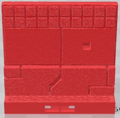 Pegwalls - Aztlan Clip On - Pathfinder - Dungeons & Dragons -RPG- Tabletop-Terrain - 28 mm / 1"- Aether Studios