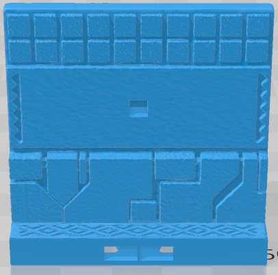 Pegwalls - Aztlan Clip On - Pathfinder - Dungeons & Dragons -RPG- Tabletop-Terrain - 28 mm / 1"- Aether Studios