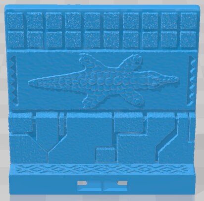Skinned Walls - Aztlan Clip On - Pathfinder - Dungeons & Dragons -RPG- Tabletop-Terrain - 28 mm / 1"- Aether Studios