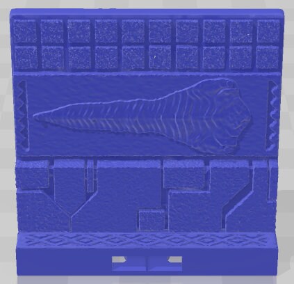 Skinned Walls - Aztlan Clip On - Pathfinder - Dungeons & Dragons -RPG- Tabletop-Terrain - 28 mm / 1"- Aether Studios