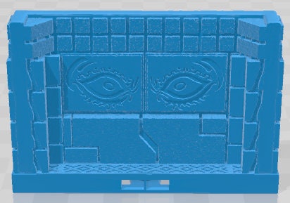 Short And Long Walls - Aztlan Clip On - Pathfinder - Dungeons & Dragons -RPG- Tabletop-Terrain - 28 mm / 1"- Aether Studios