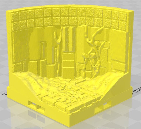 Curves, Corners, And Diagonals - Aztlan 6 Swamped A - Pathfinder - Dungeons & Dragons -RPG- Tabletop-Terrain - 28 mm / 1"- Aether Studios