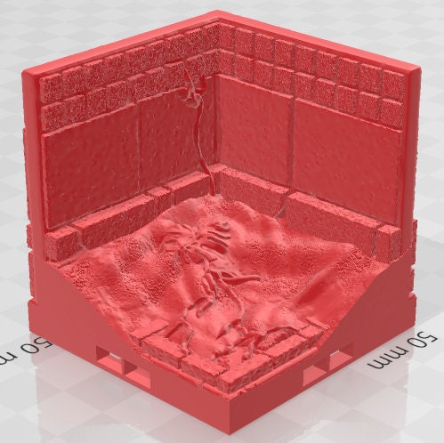 Curves, Corners, And Diagonals - Aztlan 6 Swamped A - Pathfinder - Dungeons & Dragons -RPG- Tabletop-Terrain - 28 mm / 1"- Aether Studios