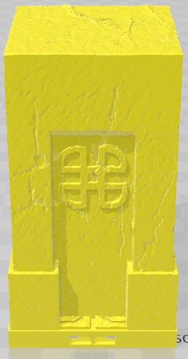 Giant Pillars - Dwarven Clan - Pathfinder - Dungeons & Dragons -RPG- Tabletop-Terrain - 28 mm / 1"- Aether Studios