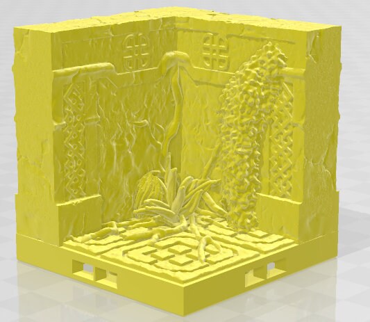 Swamp Ruin Set 1 - Dwarven Clan - Pathfinder - Dungeons & Dragons -RPG- Tabletop-Terrain - 28 mm / 1"- Aether Studios