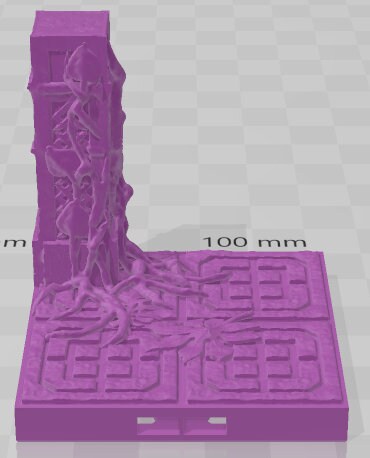 Swamp Ruin Set 2 - Dwarven Clan - Pathfinder - Dungeons & Dragons -RPG- Tabletop-Terrain - 28 mm / 1"- Aether Studios