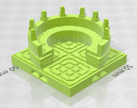 Kings Company Theatre 2x2 Tiles - Dwarven Clan - Pathfinder - Dungeons & Dragons -RPG- Tabletop-Terrain - 28 mm / 1"- Aether Studios