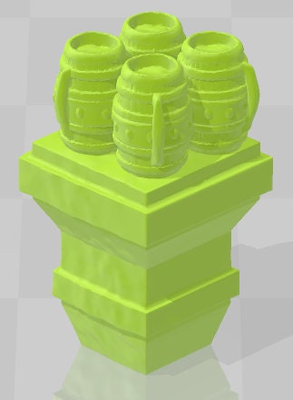 Kings Company Theatre Scatter Set 2 - Dwarven Clan - Pathfinder - Dungeons & Dragons -RPG- Tabletop-Terrain - 28 mm / 1"- Aether Studios