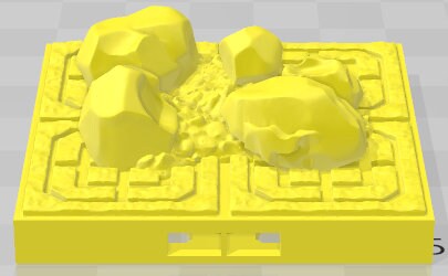Ingot Breaker 2x2 Tiles - Dwarven Clan - Pathfinder - Dungeons & Dragons -RPG- Tabletop-Terrain - 28 mm / 1"- Aether Studios