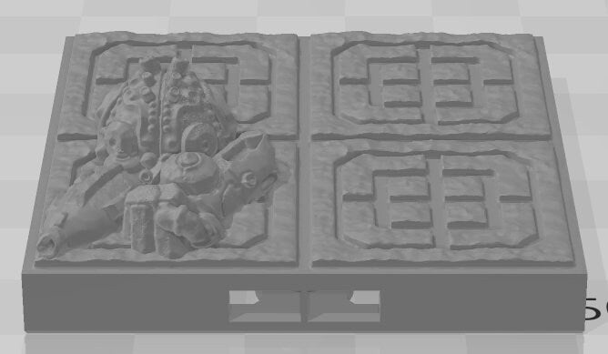 Ingot Breaker 2x2 Tiles - Dwarven Clan - Pathfinder - Dungeons & Dragons -RPG- Tabletop-Terrain - 28 mm / 1"- Aether Studios