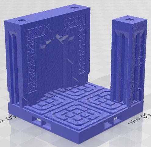 HRK Corridors - Dwarven Kingdom - Pathfinder - Dungeons & Dragons -RPG- Tabletop-Terrain - 28 mm / 1"- Aether Studios