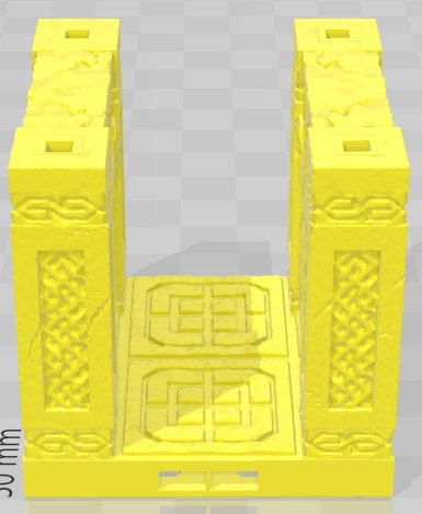 OFR Corridors - Dwarven Kingdom - Pathfinder - Dungeons & Dragons -RPG- Tabletop-Terrain - 28 mm / 1"- Aether Studios