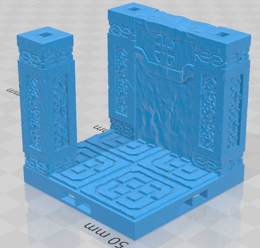 OFR Corridors - Dwarven Kingdom - Pathfinder - Dungeons & Dragons -RPG- Tabletop-Terrain - 28 mm / 1"- Aether Studios