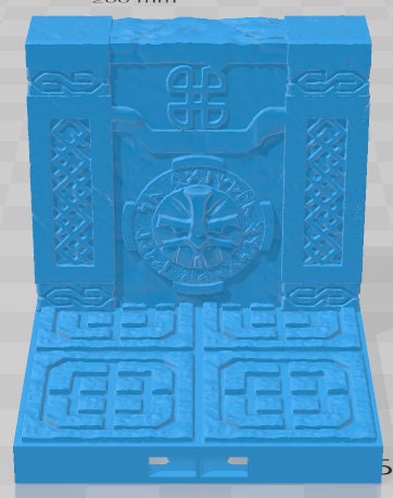2x2 Walls Set 2 - Dwarven Kingdom - Pathfinder - Dungeons & Dragons -RPG- Tabletop-Terrain - 28 mm / 1"- Aether Studios